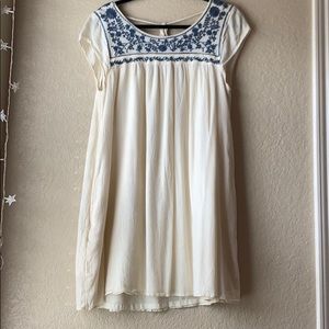 Beautiful white summer dress